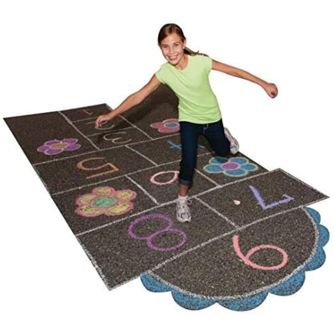 FELIZROCA 60pcs Giant Pavement Chalks for Children Chalk Sidewalk City Chalk Toddlers Outdoor Walking Out the Driveway