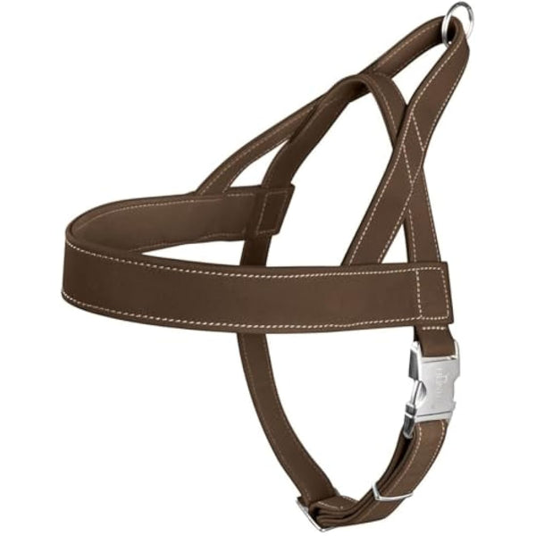 HUNTER Norwegian harness for Dogs Hunting, 55 x 71-97 cm, Brown