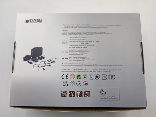 2650 ft Control Range Super Endurance Foldable Drone with Camera for Beginners–60+ min Flight Time, WiFi Quadcopter with 4K HD Camera, Brushless Motor, Auto Hover, Follow Me (3 Batteries)