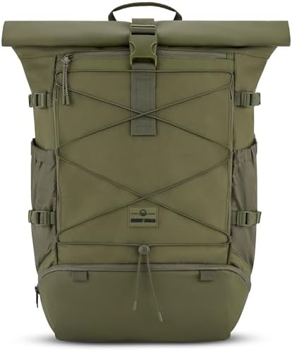 Johnny Urban Travel Backpack Women & Men - Allen Large Travel - Rucksack for Hiking, Camping, Trekking, Travelling - 40l Backpacking Bag with Laptop Compartment - Water-Repellent