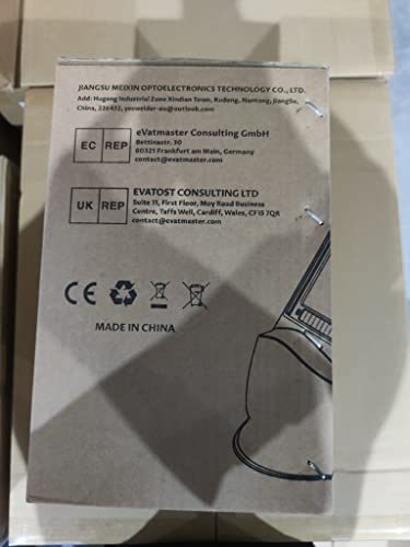 YESWELDER Welding Mask True Colour Large View 10X9cm Auto Darkening Welding Helmet Solar Powered Replaceable Battery, 4 Premium Sensors Wide Shade 4/5-9/9-13 for TIG MIG ARC CUT GRIND Welder Mask