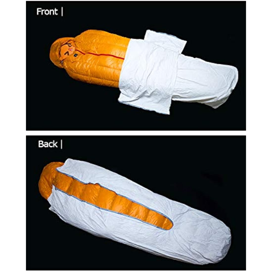 3F UL GEAR Tyvek Sleeping Bag Cover Liner Waterproof Bivy Bag Camping Bags Ventilate Moisture-Proof Warming Every Dirty Inner Liner BIVY Sack (Type B)