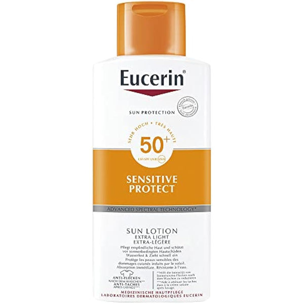 Eucerin Sensitive Protect Sun Lotion Extra Light LSF 50+, 400 ml Lotion