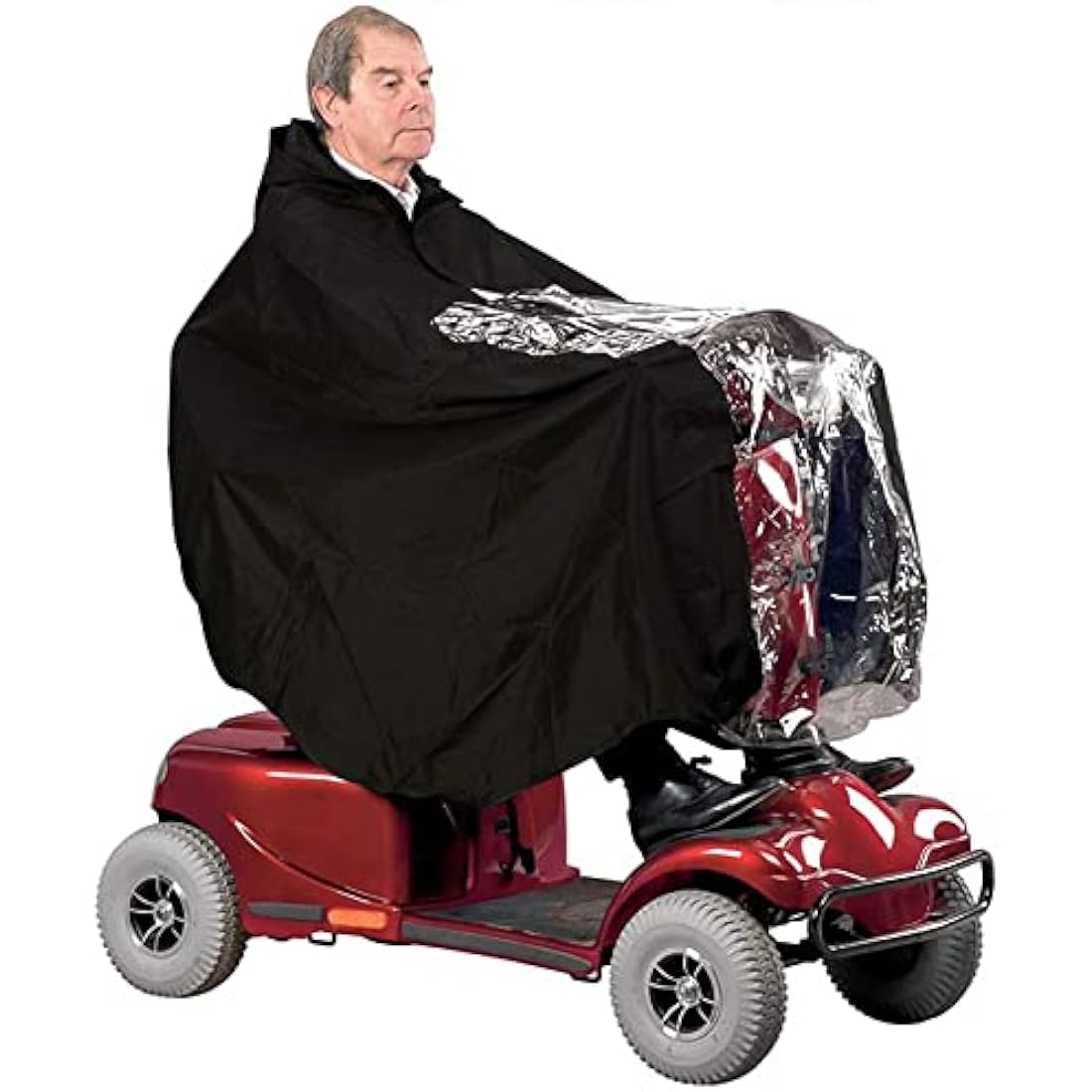 KACIOPOO Multifunctional Rain Poncho Raincoat Universal Waterproof Mobility Scooter Cape Cover, Upgraded Outdoor Reusable Rain Cover for Outdoor Activities,Hiking and Cycling