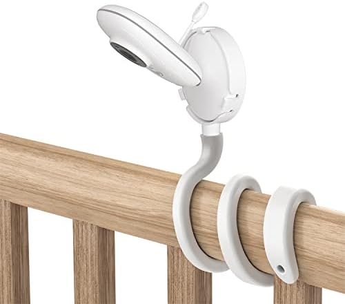 HOLACA Baby Monitor Flexible Twist Mount Bracket, Stand Holder for BOIFUN/GHB/TakTark/Lullaby Baby Monitor Camera 3.2" Screen, Flexible Twist Mount