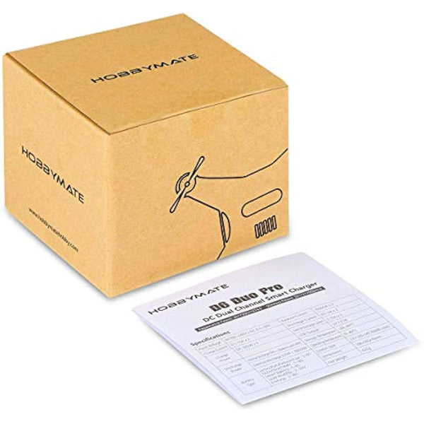 HOBBYMATE D6 Duo Pro RC Hobby Lipo Battery Charger Support AC/DC Input