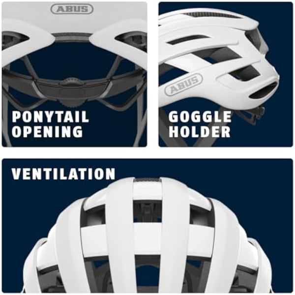 ABUS AirBreaker Racing Bike Helmet - High-End Bike Helmet for Professional Cycling - Unisex, for Men and Women