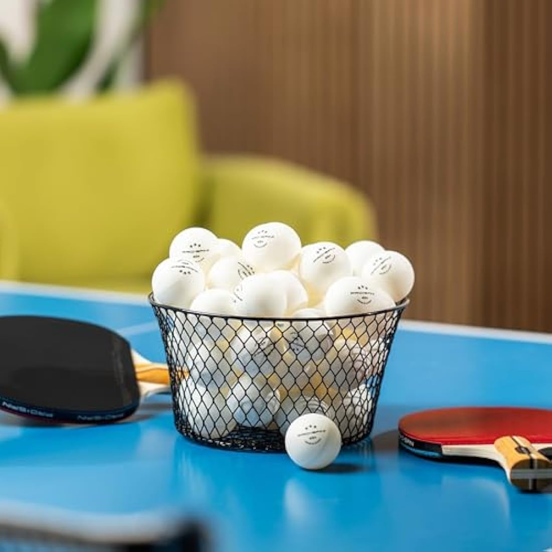 PRO SPIN Ping Pong Balls - White 3-Star 40+ Table Tennis Balls | High-Performance ABS Training Balls | Ultimate Durability for Indoor & Outdoor Table Tennis