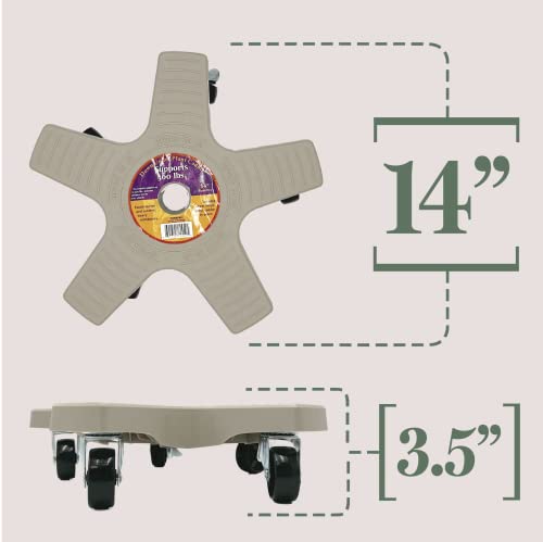 Down Under Plant Caddie S14450 Down Under Caddie Light Gray, 14"