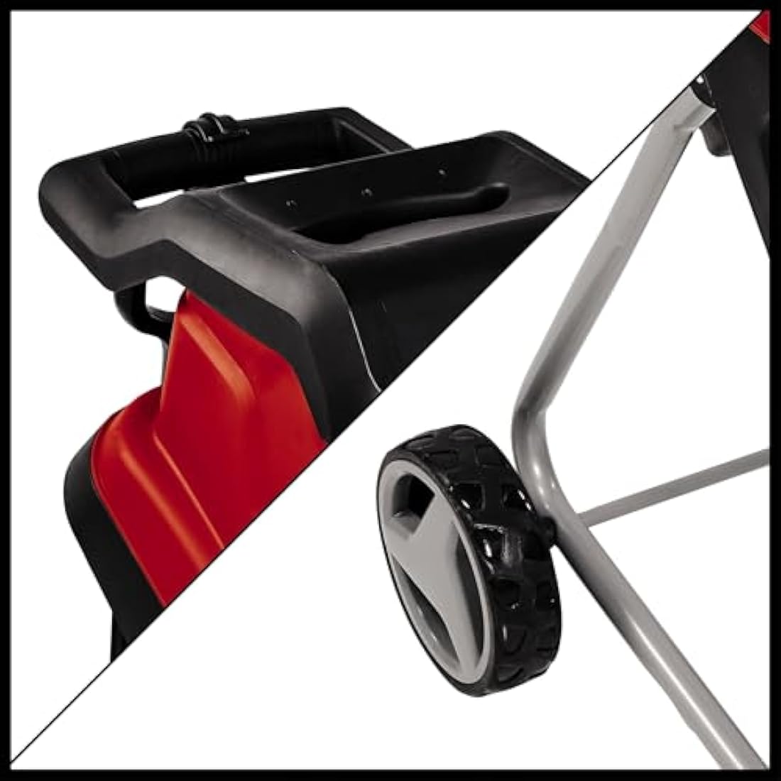 Einhell 2500W Electric Garden Shredder - Reversible Steel Blades, Large Funnel Opening, Safety Shut-Off - GC-KS 2540 Mulcher for Leaves and Branches with Debris Bag