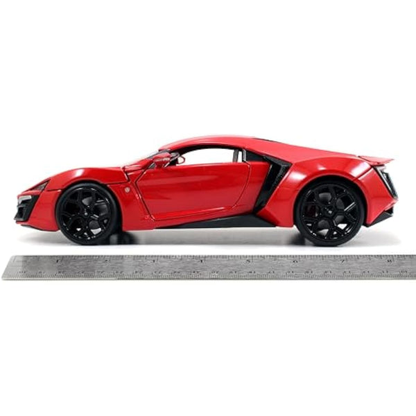 Jada 97377 1:24 Fast & Furious 7 Lykan Hypersport W Motors-JA97377