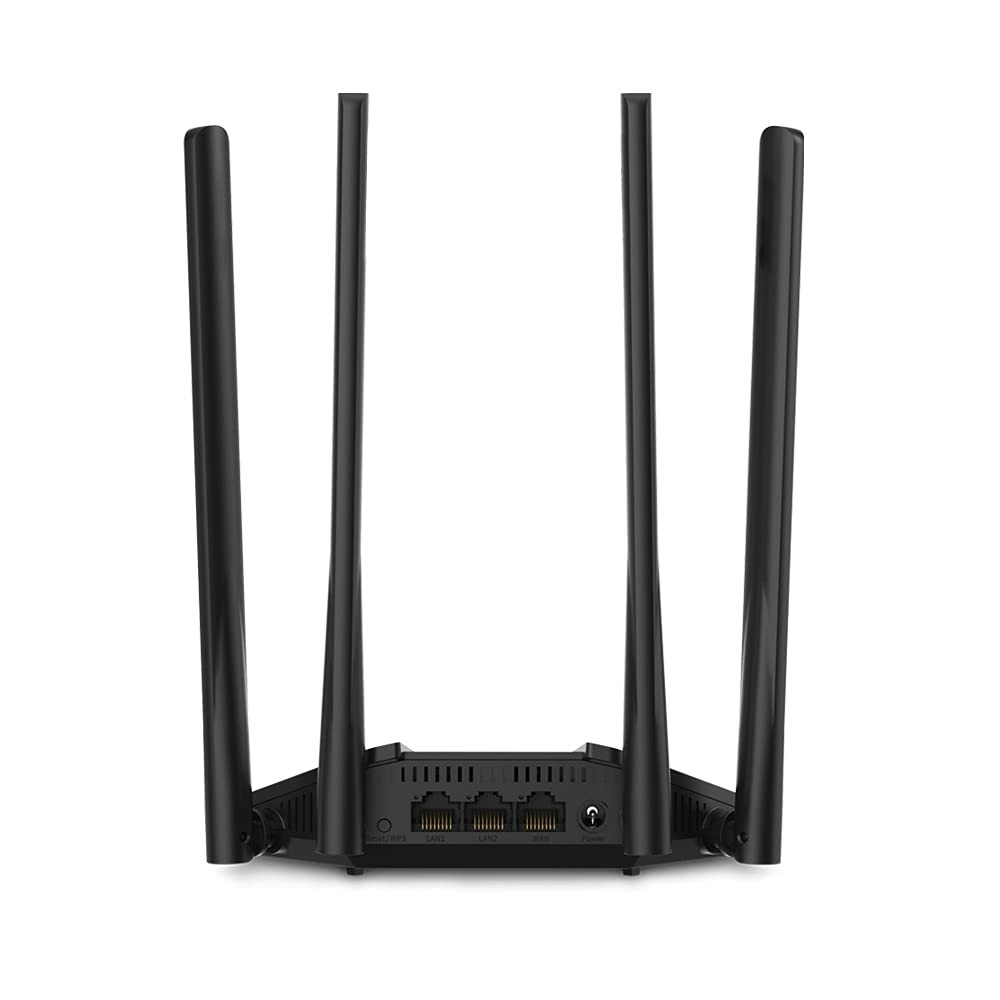 MERCUSYS MR80X Router WiFi 6 AX3000Mbps, Gigabit Ethernet Ports, TP-Link WiFi Router, 4 High-Gain Antennas, Easy Setup, Internet Booster Routers, WiFi Booster, Power Saving, App Control
