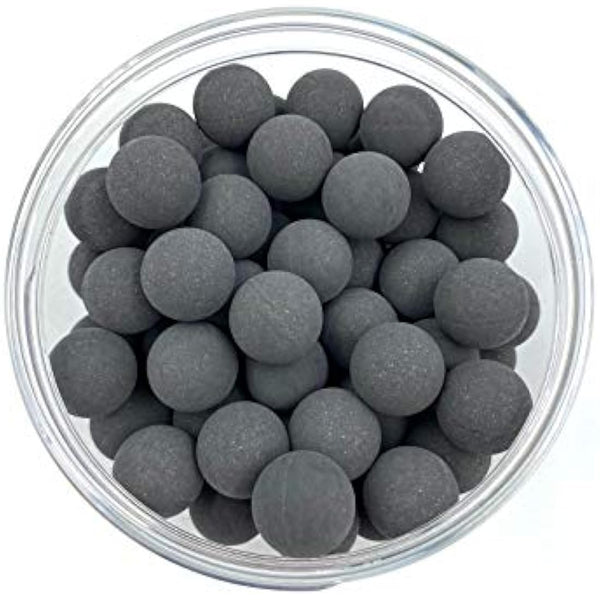 100 x Premium Hard Mix Rubber Steel Balls Paintballs Reballs for Shooting Training Self and Home Defense Pistols in 68 caliber