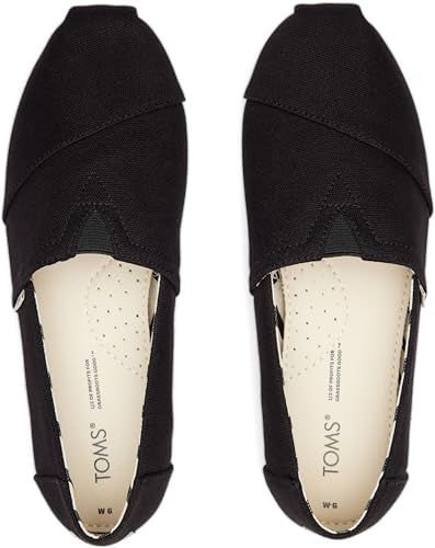 TOMS Women's Recycled Cotton Alpargata Loafer Flat