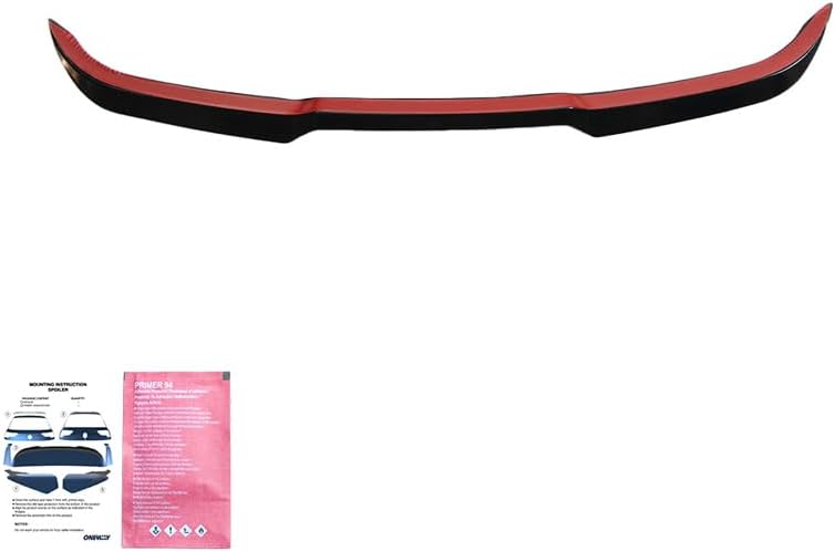 Oneway Roof Spoiler compatible with Audi A3/S3/RS3 (8Y) Sportback 2020-2024 - Gloss black