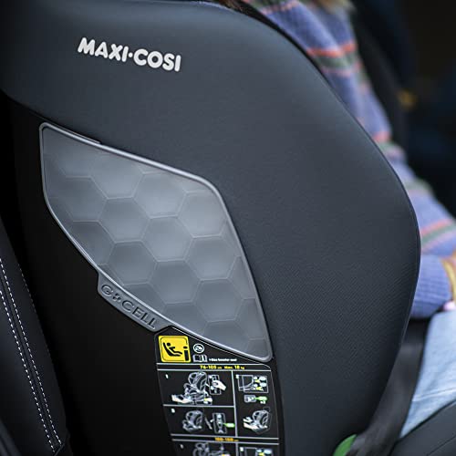 Maxi-Cosi Titan S Comfort i-Size, Breathable Comfort Fabrics, Child Car Seat, 15 months-12 years (76-150cm), ISOFIX Car Seat, 5 Recline & 13 Headrest Positions, G-CELL Protection, Authentic Black