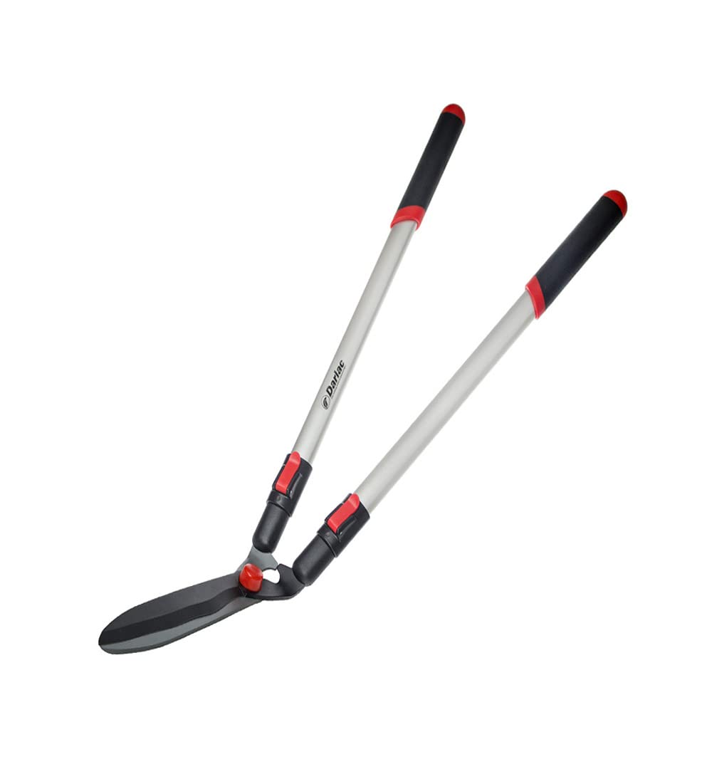 Darlac Telescopic Lawn Shear ? Incredibly Lightweight & Razor Sharp ? Flip-Lok Action Extendable Handles ? Ideal Grass Cutter & Lawn Edging Tool ?