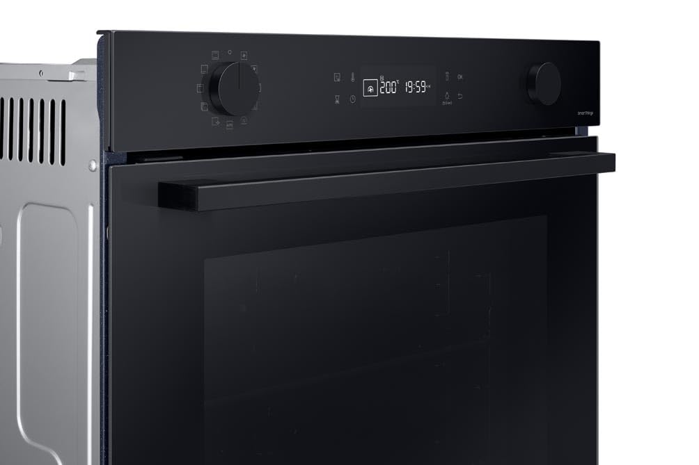 Samsung Series 4 Dual Cook Flex Smart Oven with Pyrolytic Cleaning, Colour: Stainless Steel, NV7B45305AS