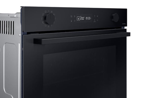 Samsung Series 4 Dual Cook Flex Smart Oven with Pyrolytic Cleaning, Colour: Stainless Steel, NV7B45305AS