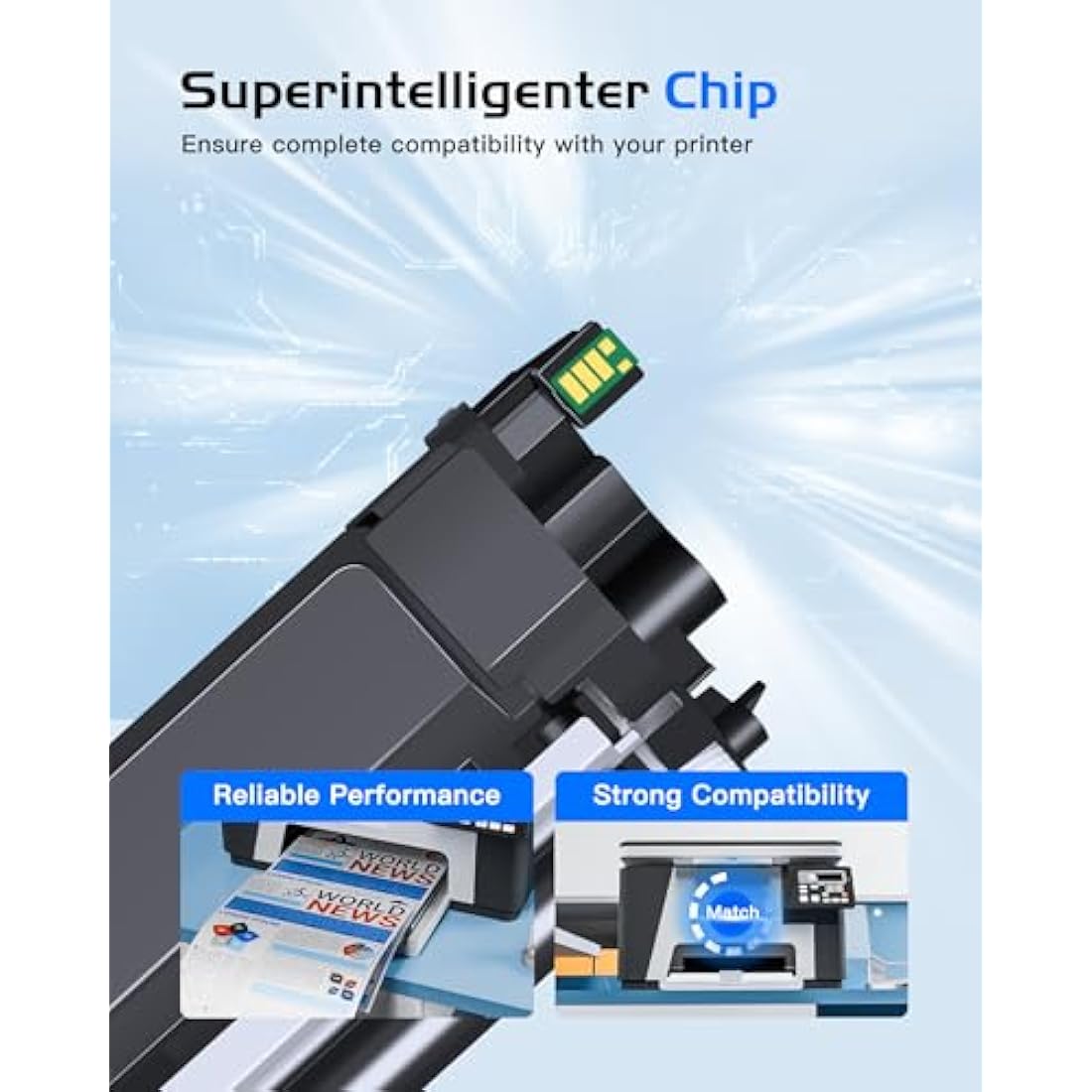 GPC Image TN248XL TN248 Toner Cartridge Compatible with Brother TN-248C TN-248M TN-248Y TN-248BK for Brother MFC-L3760CDW L8390CDW L3740CDWE; DCP-L3520CDWE L3520CDW L3560CDW Printer (4 Pack)