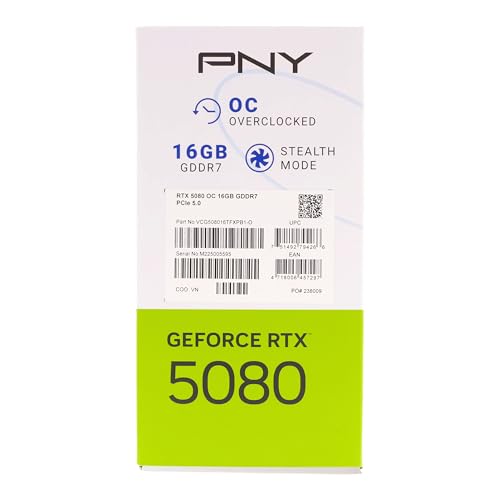 PNY GEFORCE RTX™ 5060 Ti 8GB ARGB Overclocked Triple Fan DLSS 4
