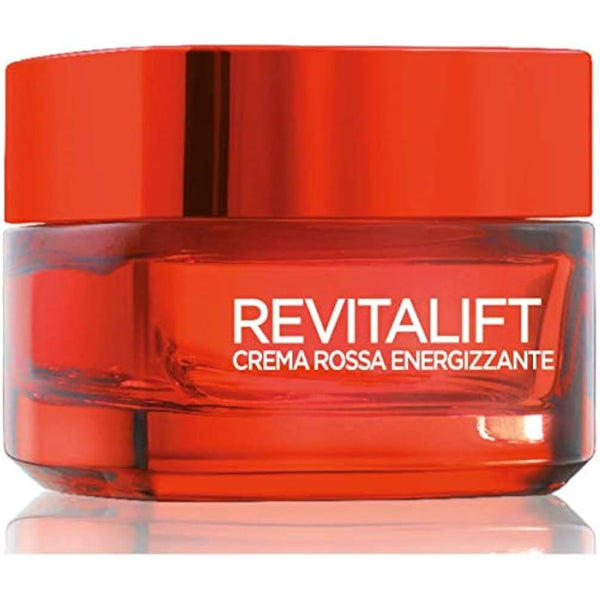 L'Oréal Paris Energising Anti-Wrinkle Revitalift Day Face Cream, Extra Firming Formula Enriched with Red Ginseng and Advanced Pro-Retinol, 50 ml