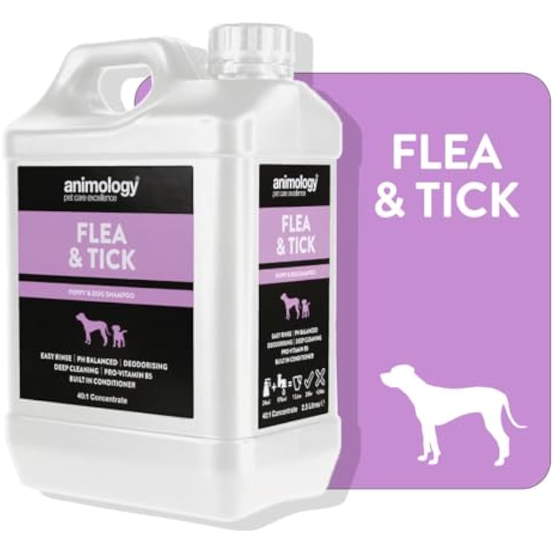 Animology Flea & Tick Shampoo 2.5 Litre