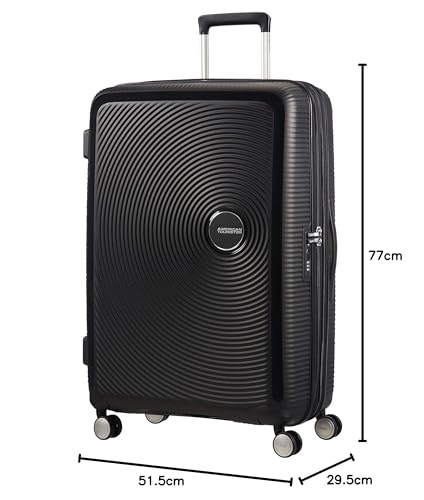 AMERICAN TOURISTER Soundbox - Spinner 67/24 Expandable Hand Luggage, 67 cm, 71.5 liters, Blue (Midnight Navy)