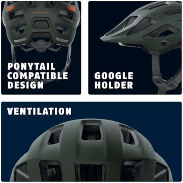 ABUS Moventor 2.0 MTB Helmet - High-Comfort Off-Road Bike Helmet - All-Mountain Helmet, Unisex