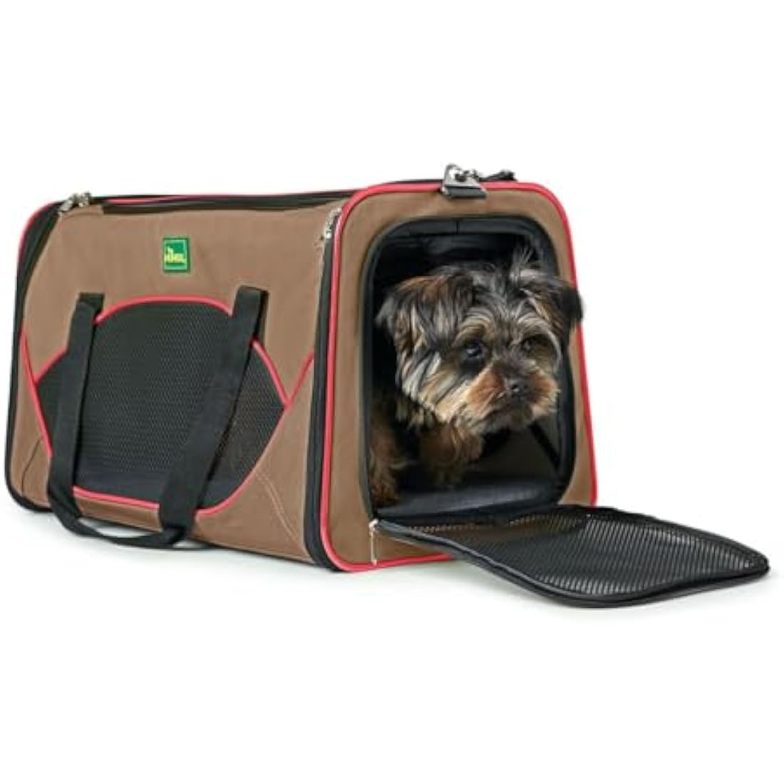 HUNTER Kansas Carry Bag, Beige/Red