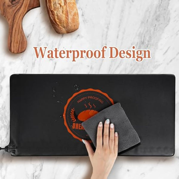 Bourske Bread Proofer Warming Mat, Adjustable Temperature Dough Starter Mat, Sourdough Dough Proofer for for Making Bread