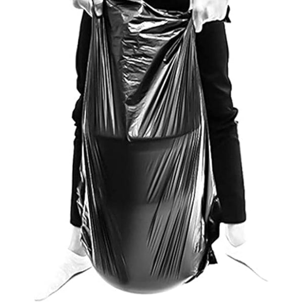 Homewise 100 Wheelie Bin Bags Heavy Duty 240L Wheelie Bin Bag Refuse Sacks Pack Of 100 Black Bags For Rubbish Home Offices Eco Friendly Strong Wheelie Bin Liners Made from Recycled Material