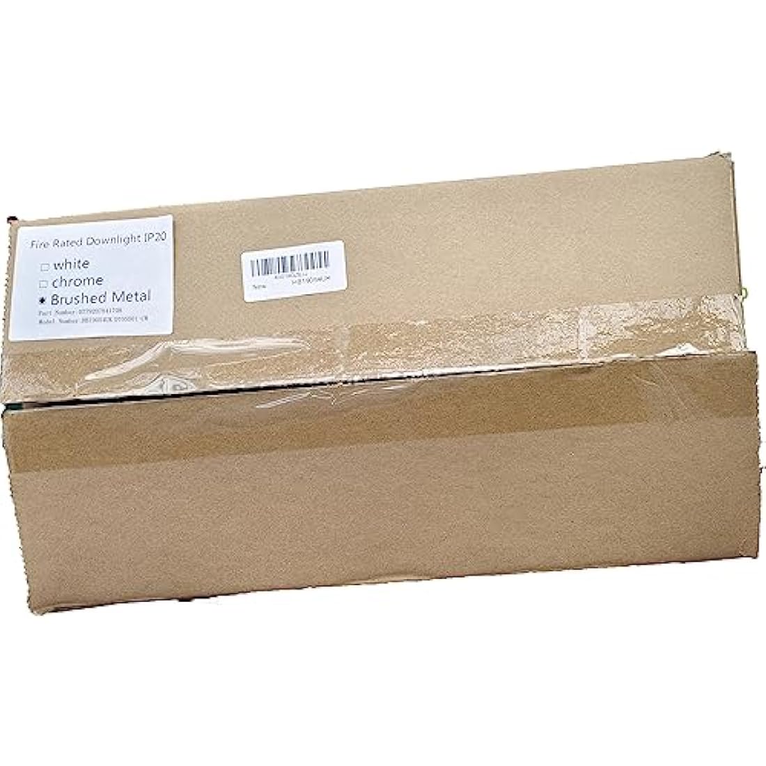 HiBay 4X LED Downlights Fire Rated GU10 Recessed Spotlights Ceiling Lights IP20 Down Light Indoor Brushed Chrome 240V