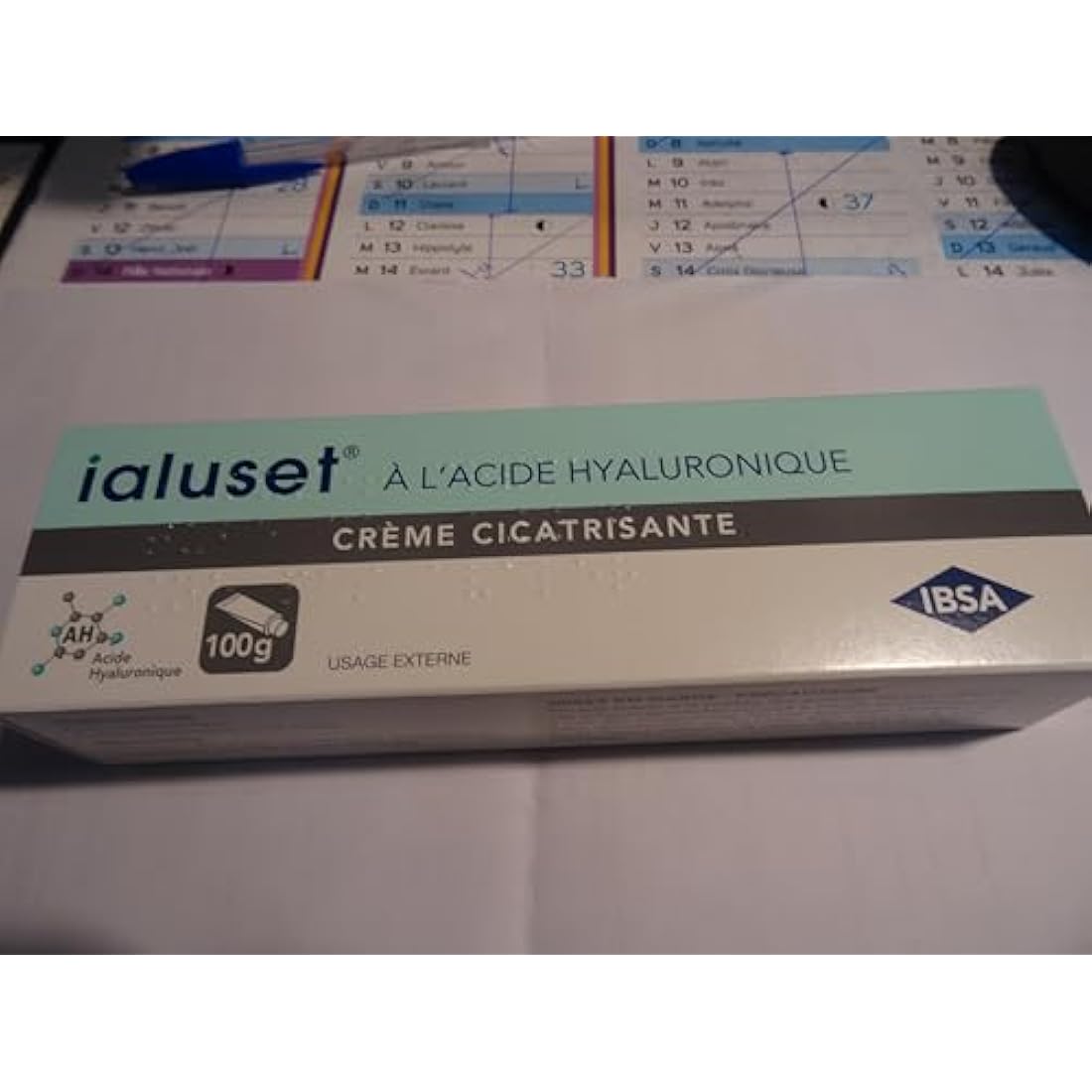 Ialuset Hyaluronic Acid Cream Pack of 2 x 100 g Tubes