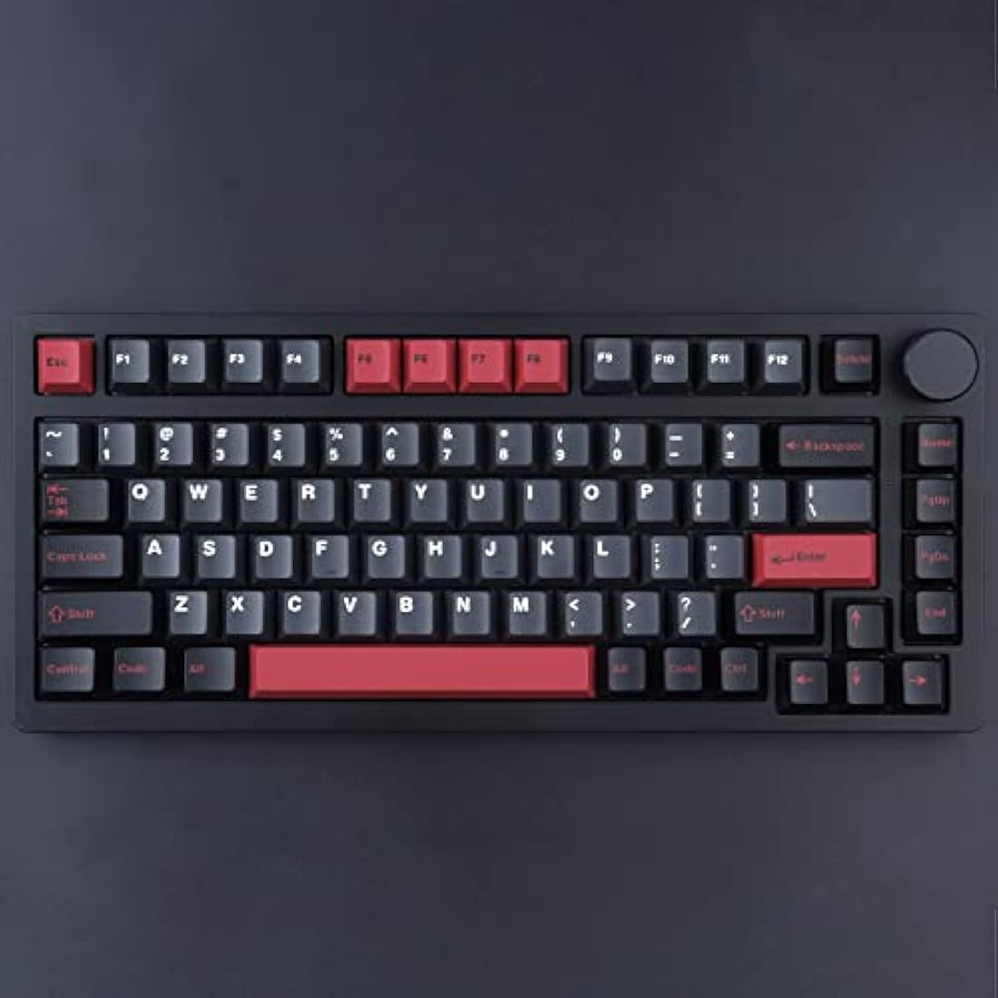 Evil Dolch Keycaps Double Shot 170 Keys Cherry Profile ABS Keycaps for MX Switches ISO/ANSI Layout Mechanical Keyboard