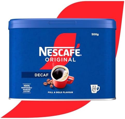 NESCAFÉ Original Decaf Instant Coffee 500g Tin