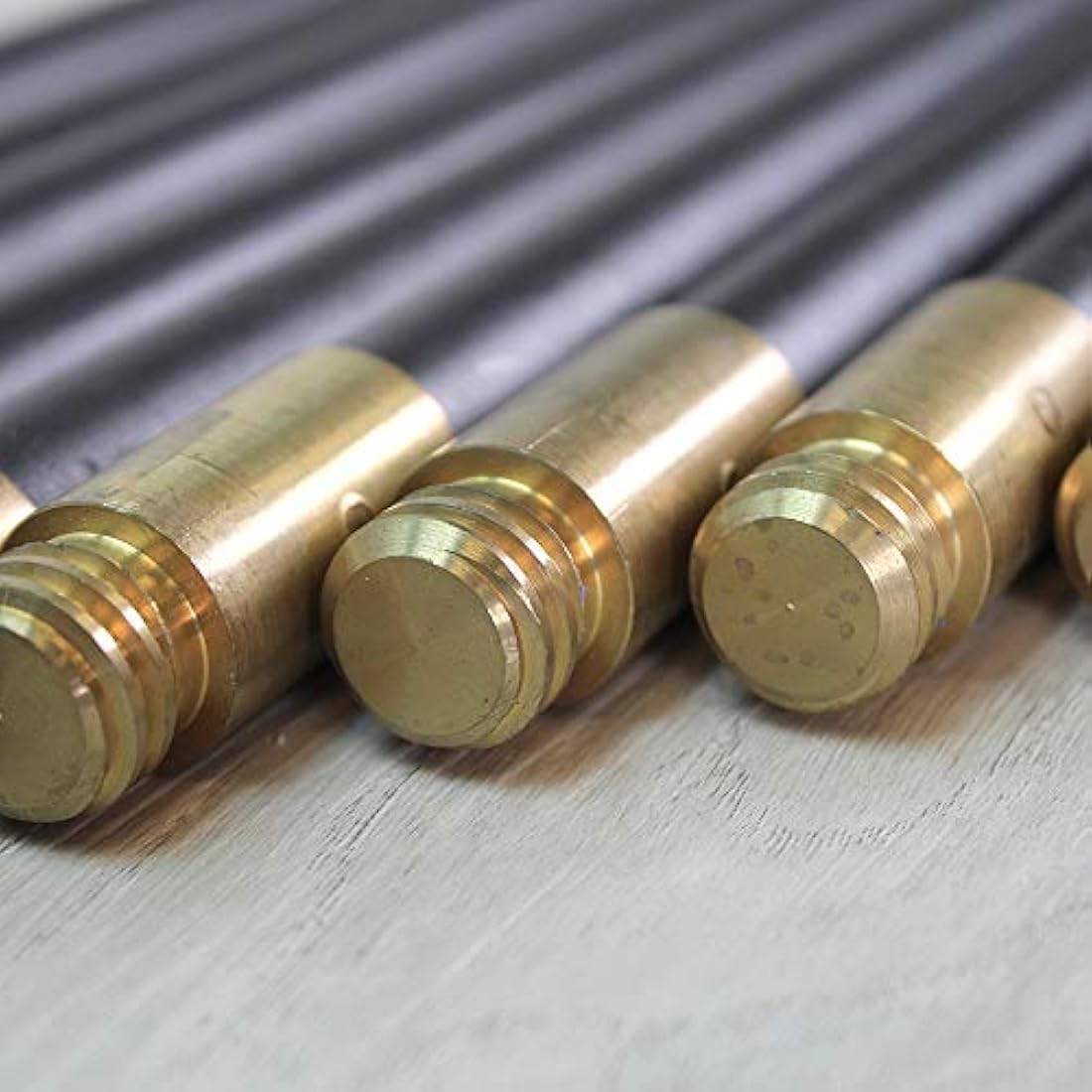 Faithfull FAIDRSET12 Drain Rod Set 9M (30ft) 10 x Rods, Plunger, Worm. Brass Rod Commectors