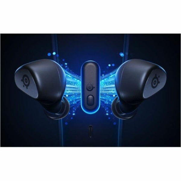 SteelSeries Arctis GameBuds for PS5 - Wireless Gaming Earbuds - 2.4GHz + BT 5.3 - ANC/Transparency - IP55 Water Resistant - 40H Battery - Wireless Charging - PS5, PC, Switch 2, Mobile - White