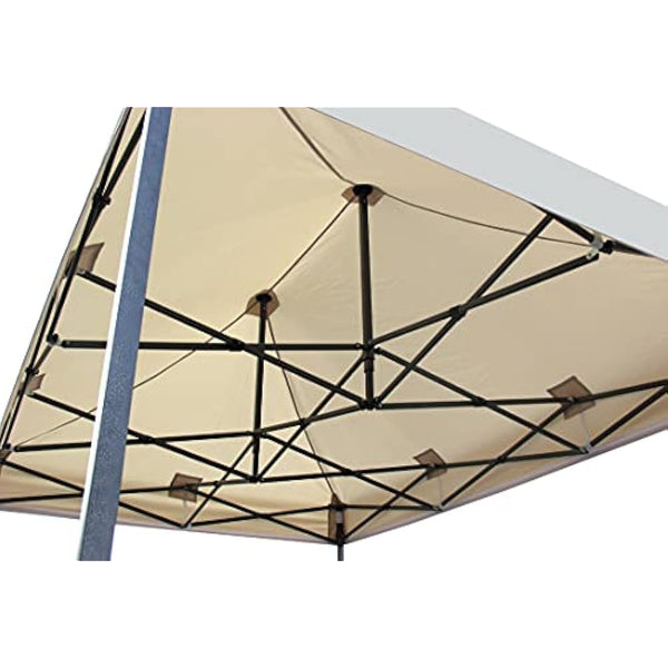 All Seasons Gazebos | 3x2m Pop Up Gazebo with 4 Side Walls & Accessory Pack | Heavy Duty, Fully Waterproof, High Grade Materials (Beige)