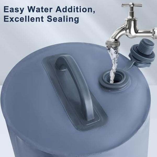 MASTERCANOPY Gazebo Water Weight Bags,Leg Weights for Pop Up Canopy 4pcs/Pack Gray