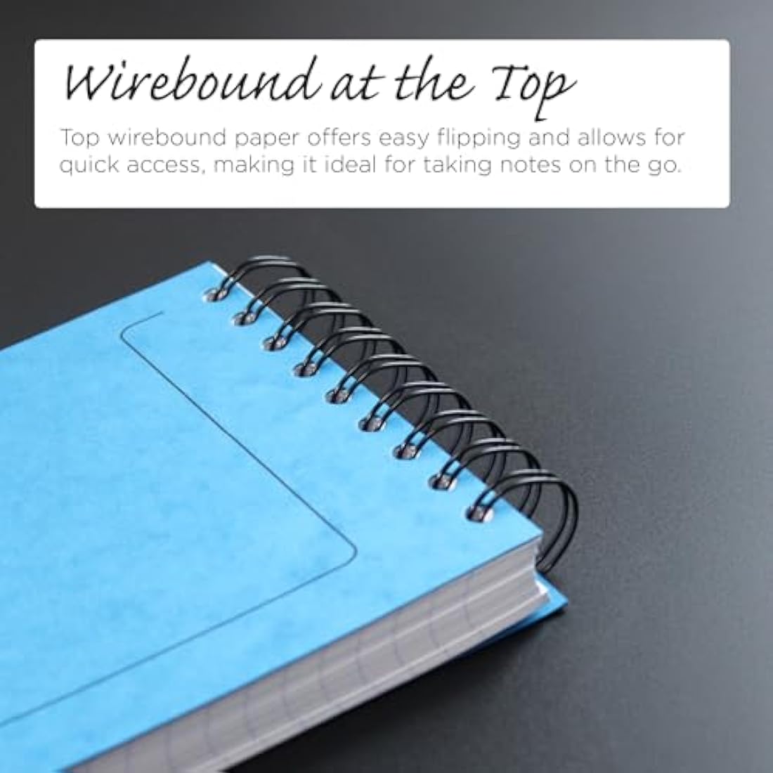 Europa 300 Page Major Wire Top Ruled Pad - Assorted Colour (Pack of 10)