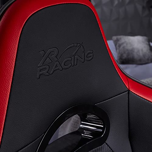 X-Rocker CHICANE Racing Sim Cockpit Racing Chair, Racing Rear Seat Frame for Steering Wheel Stands, Driving Simulation Chair with Adjustable Sliders and Adjustable Height for Racing Rig - BLACK