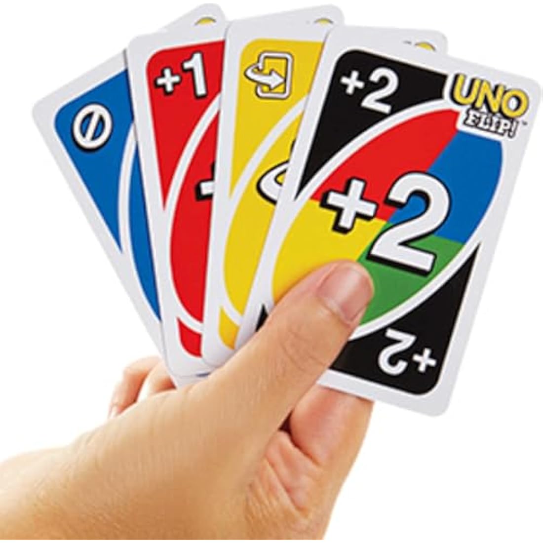 Mattel Games UNO FLIP! Family Card Game, with 112 Cards in a Sturdy Storage Tin, Makes a Great Gift for 7 Year Olds and Up, GDG37