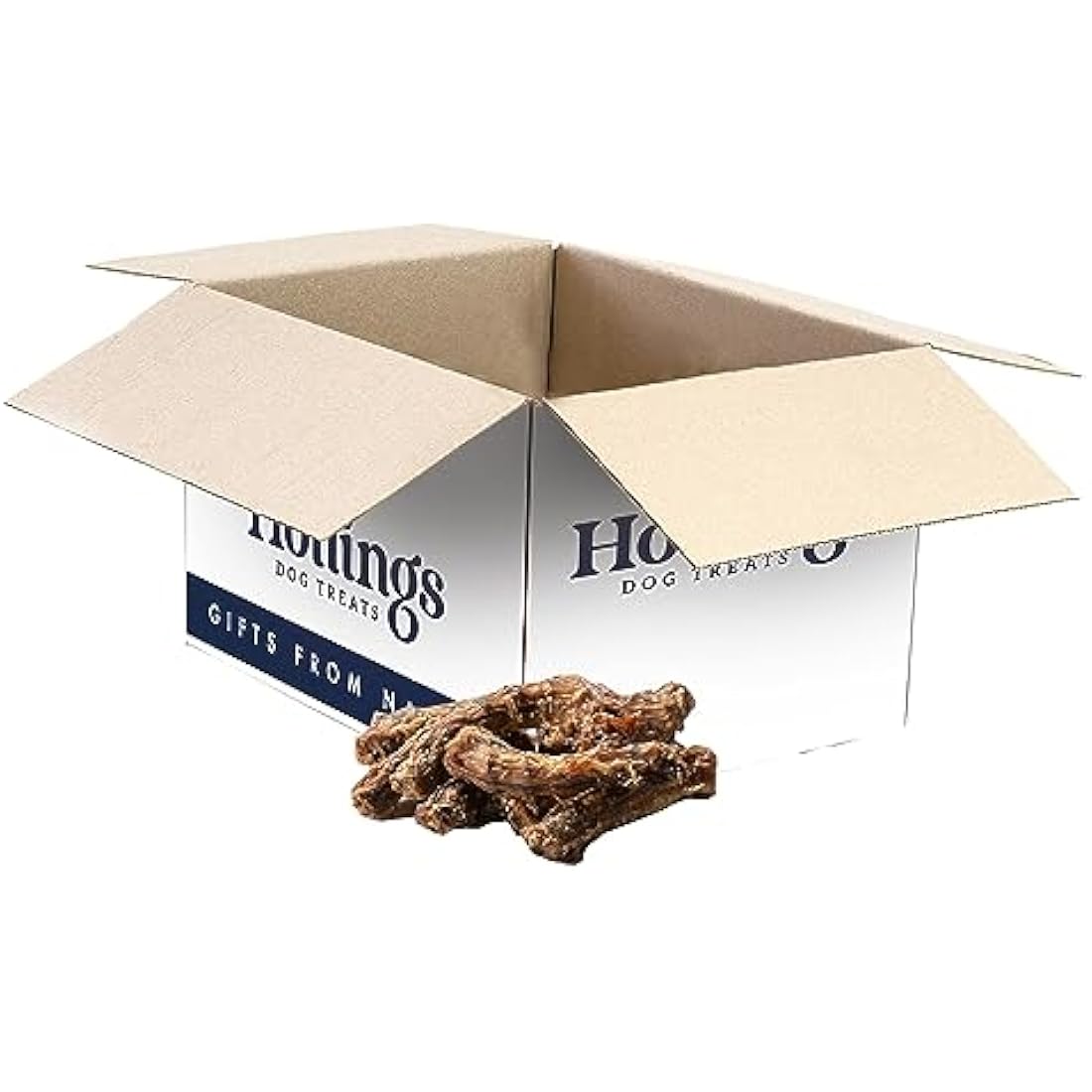 Hollings Chicken Necks Dog Treats, 100% Natural Air Dried Chew Treats for Adult Dogs, Grain Free and High in Protein (2kg)