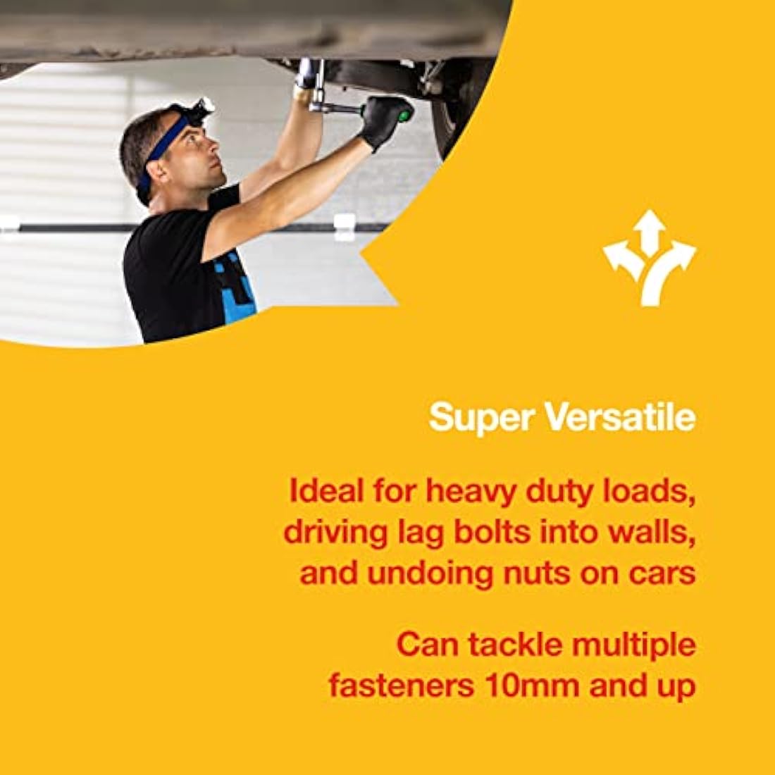 Amtech - Ratchet Driver Socket Set, DIY at Home, Easy to Use, Ideal for Heavy Jobs with Larger Nuts, Strong Chrome Vanadium Steel, Includes Convenient Storage Box (25 ½” Piece)