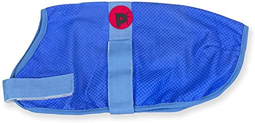 Petface Cooling Summer Dog Coat, 70 cm, Blue