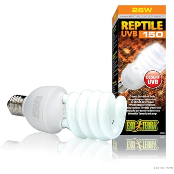 Exo Terra Rpetile UVB 150 Desert Terrarium Bulb, 25 W