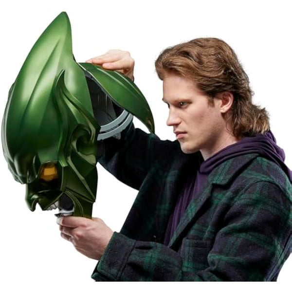 Marvel Legends Series Green Goblin Premium Roleplay Helmet, Spider-Man: No Way Home Adult Roleplay Gear