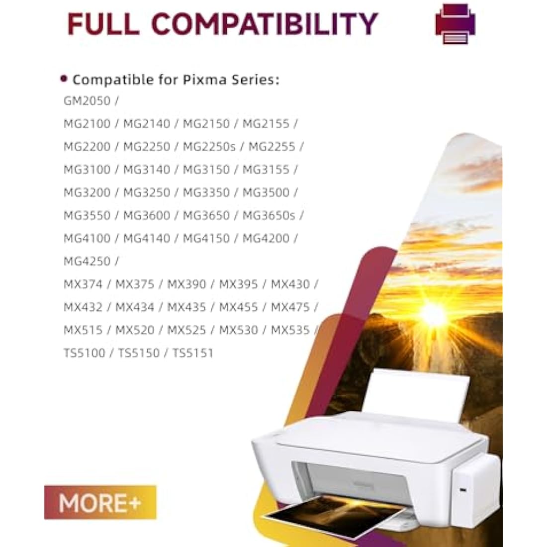 IKONK 540 and 541 Ink Cartridges XL, Replacement for Original Canon Ink Cartridges 540 and 541, Printer Ink PG-540 CL-541 XL for PIXMA TS5150 TS5151 MX475 MG3650s MG3600 MG3650 MG4250 MG3200 MG3550