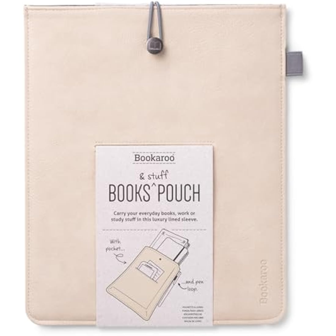 IF Bookaroo Books & Stuff Pouch - Cream